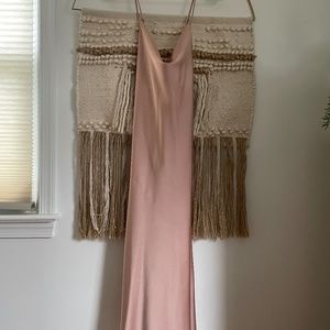 Show Me Your MuMu rose gold midi dress